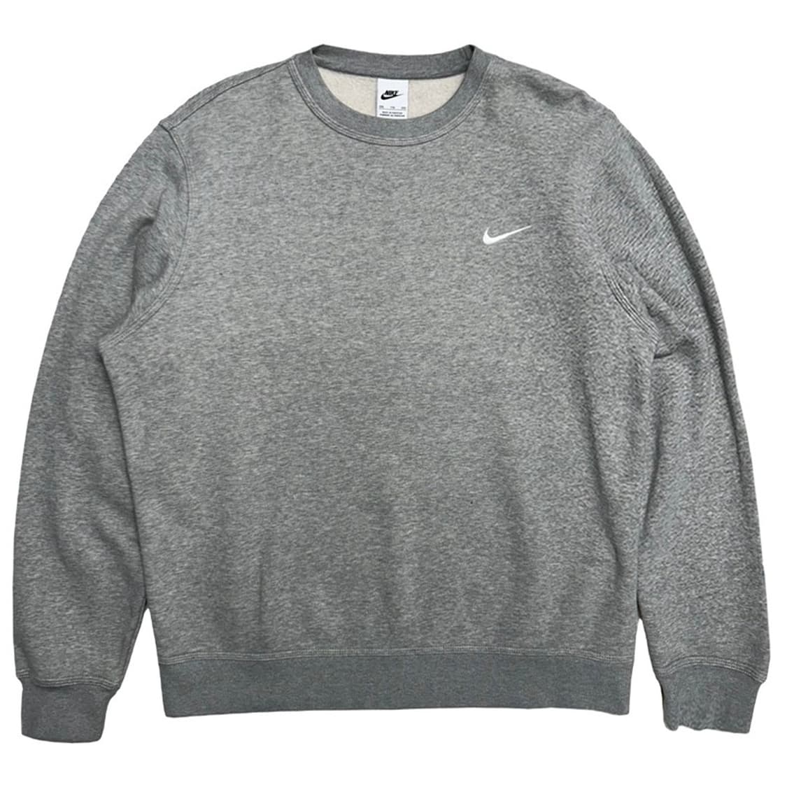 나이키 스우시 맨투맨 그레이 XXL 상품이미지1