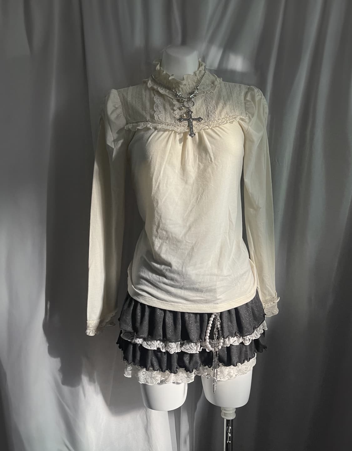 Axes femme 레이스 이너 탑 상품이미지1