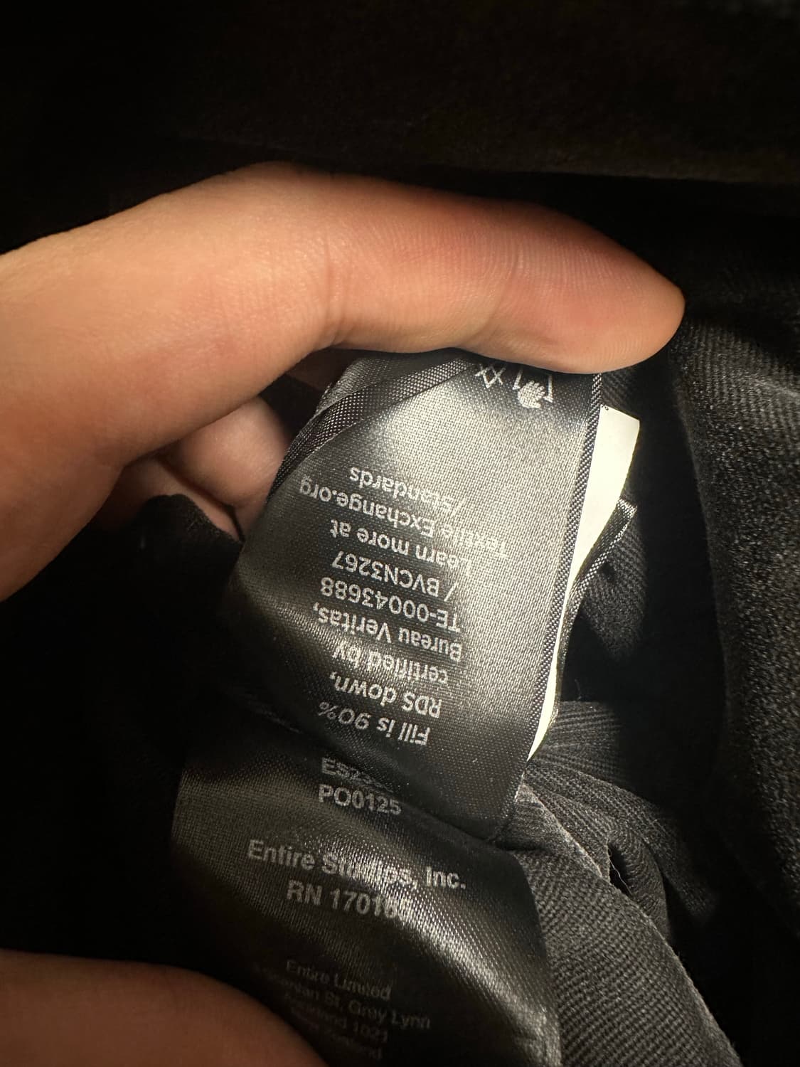 엔타이어 스튜디오 MML 후디드 푸퍼 아이언 상품이미지9