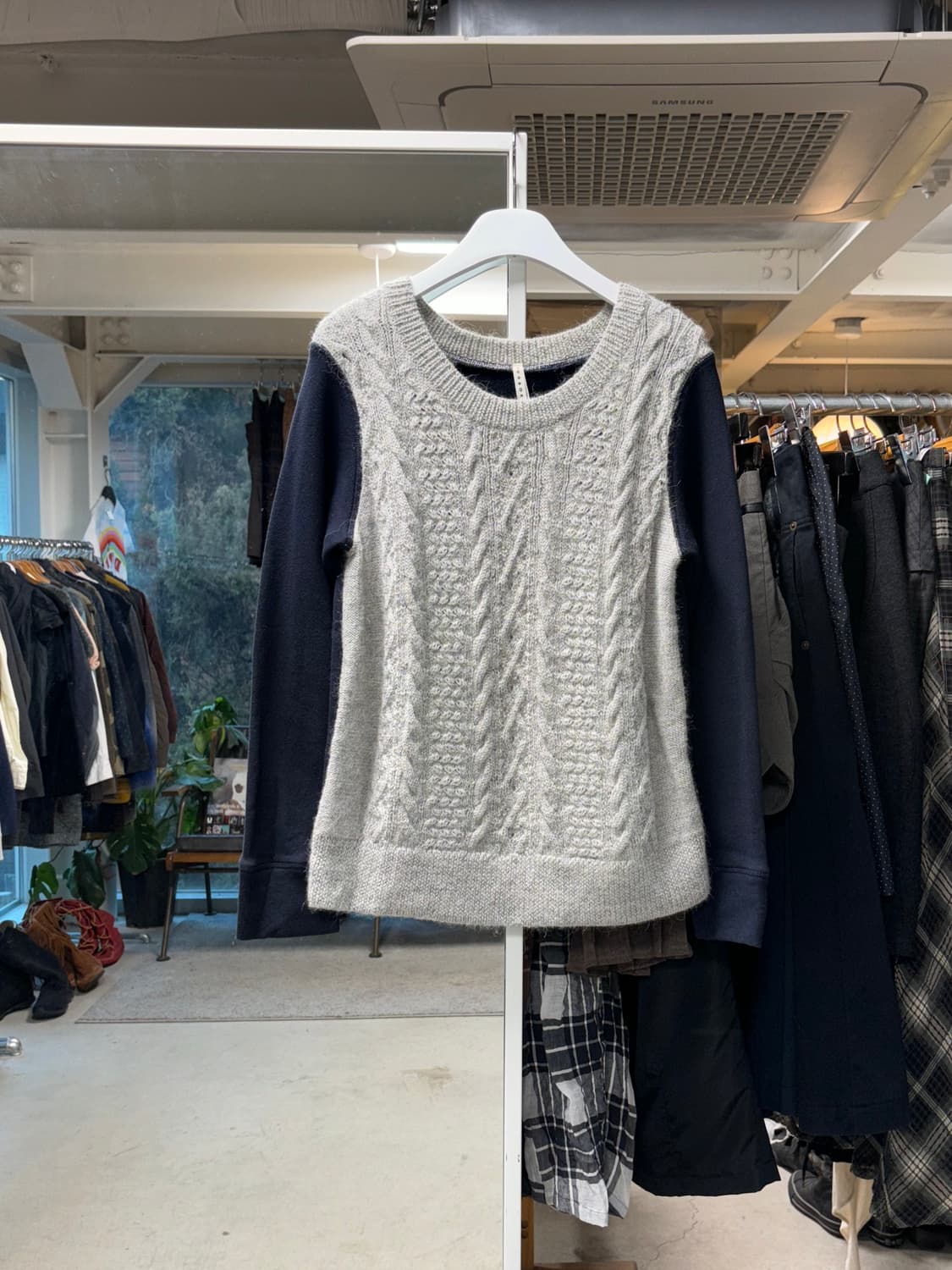 스나오 쿠와하라 니트 스웻셔츠 상품이미지1