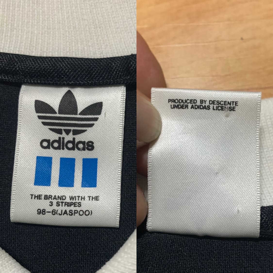 ADIDAS 아디다스 by 데상트 90'S 싸커-레퍼리 유니폼(유니색스) 상품이미지7