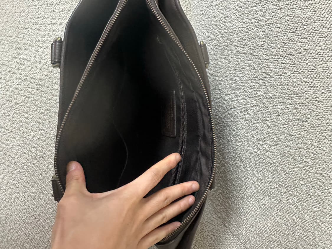 코치 브라운 가죽 서류가방, 브리프케이스 팝니다 상품이미지5
