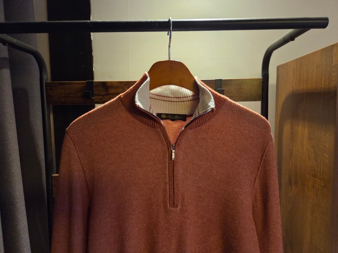 로로피아나 캐시미어 짚업니트 상품이미지2