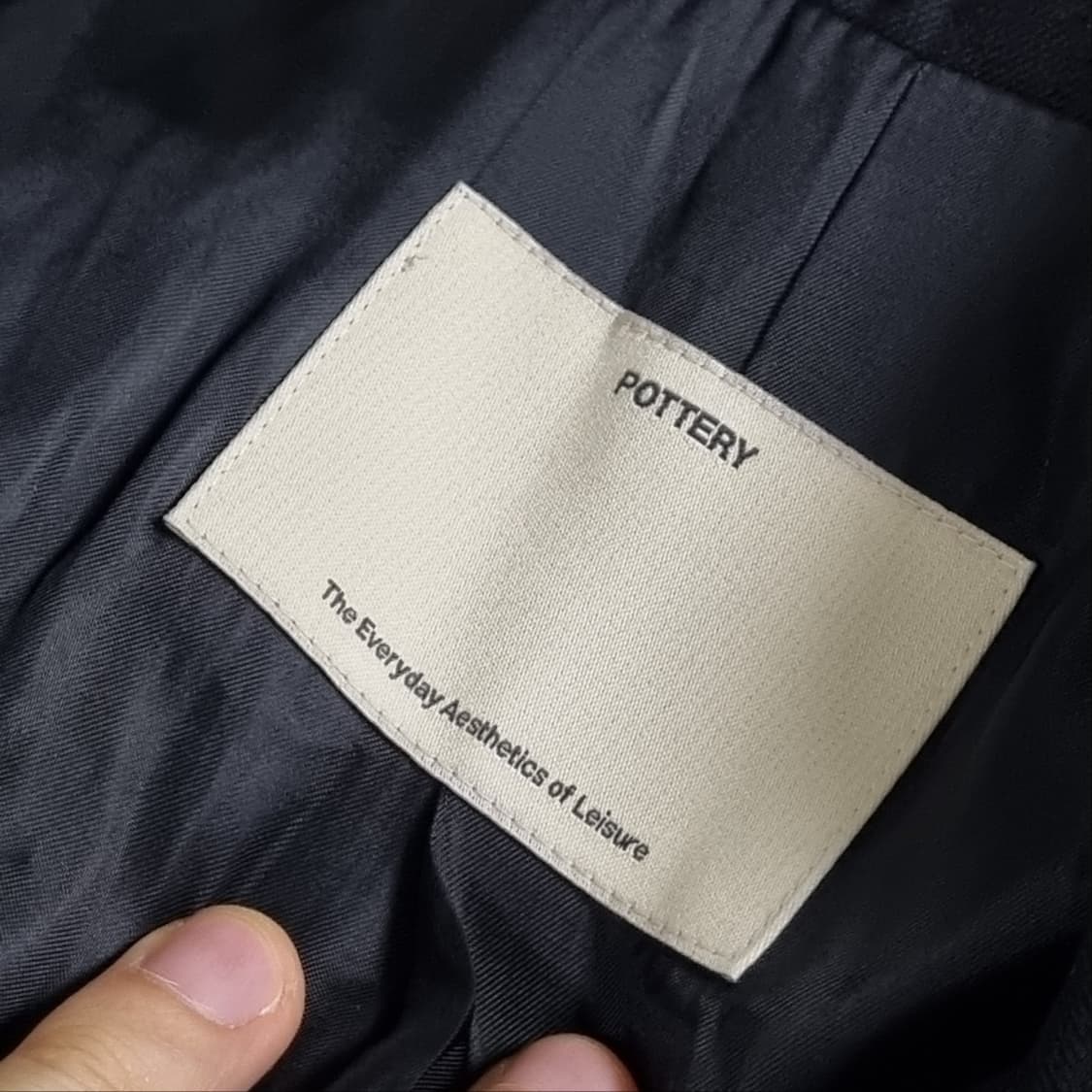 포터리 울 스포츠 블랙 블레이저  3사이즈 상품이미지3