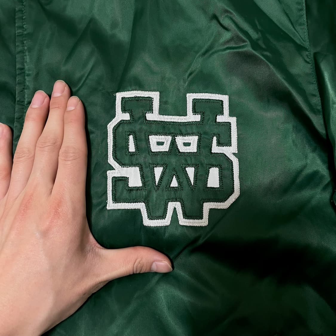 나이키 스우시 그린 디스트로이어 바시티자켓 XXL/110  상품이미지3