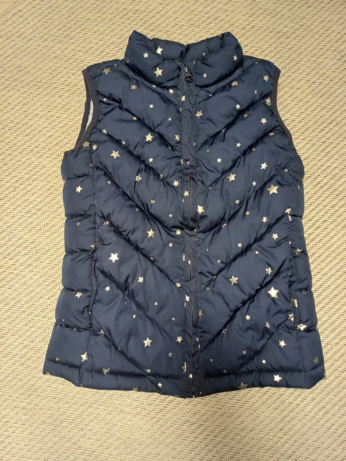 갭키즈(Gap Kids) 여아 별패턴 패딩 조끼 (L/140) 상품이미지1