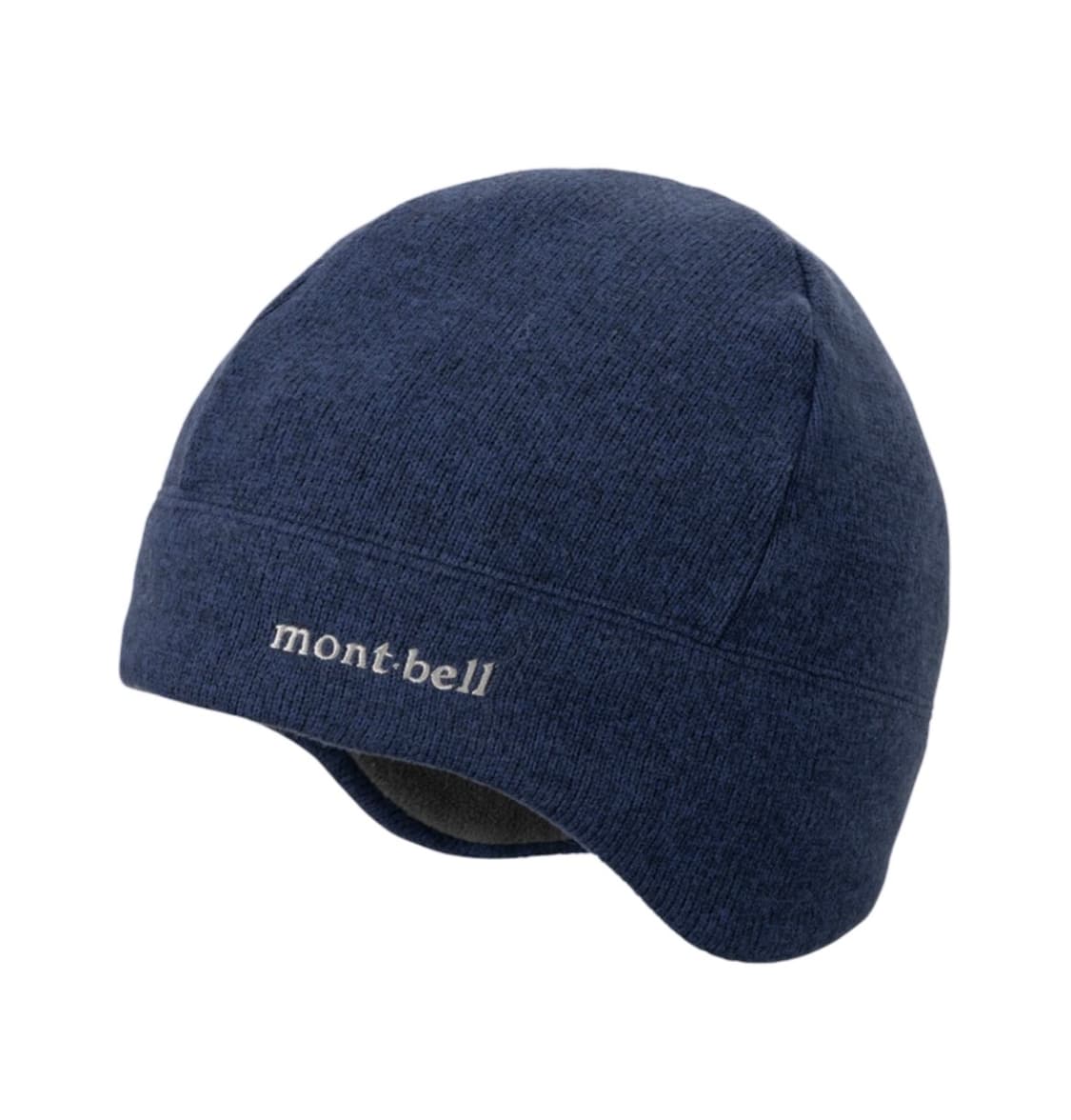 몽벨 클리마플러스 니트 이어 워머 캡 네이비 상품이미지1