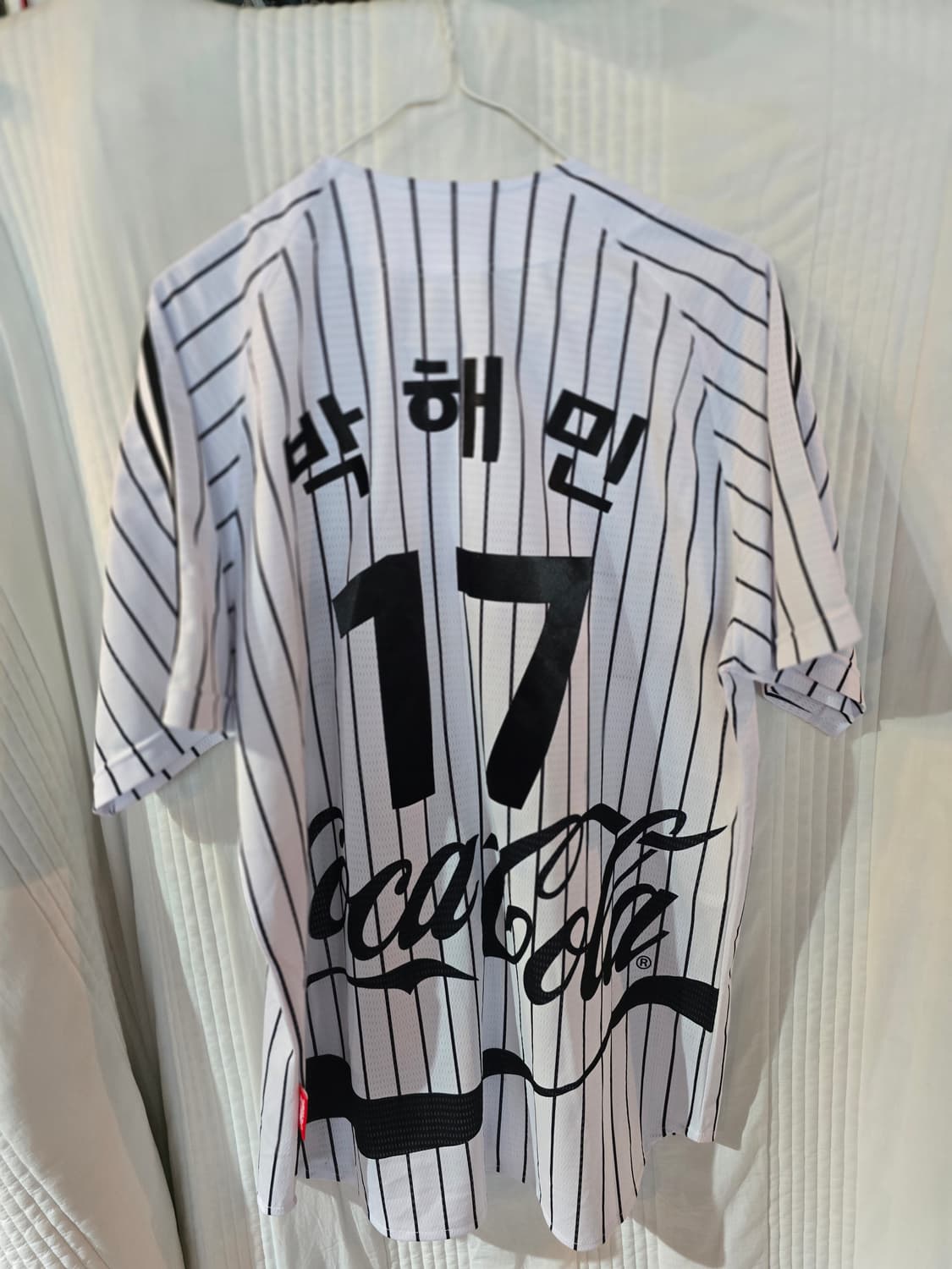 LG트윈스 박해민 코카콜라 콜라보 유니폼 상품이미지3