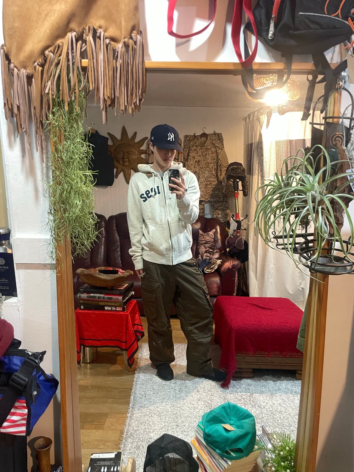 멜란지 후드 집업 상품이미지9