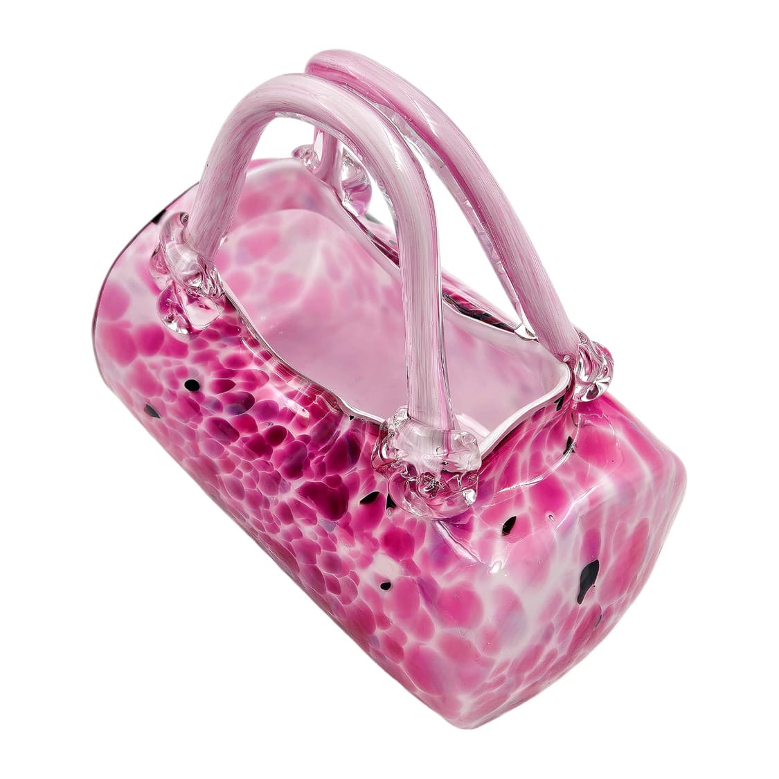 이탈리아 무라노 핑크 마블 꽃잎 바구니 상품이미지8