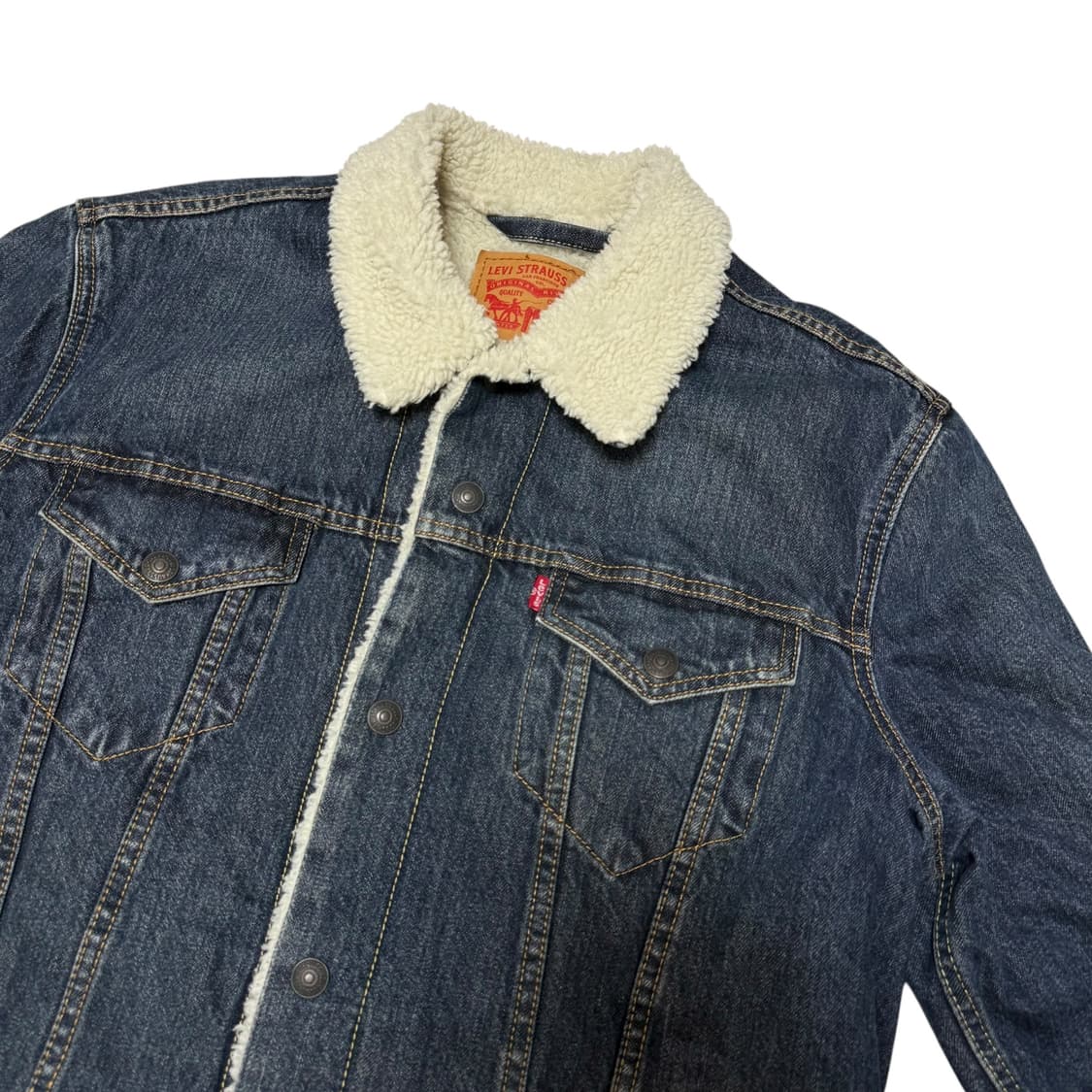 리바이스 진청 데님 쉐르파 자켓 상품이미지4