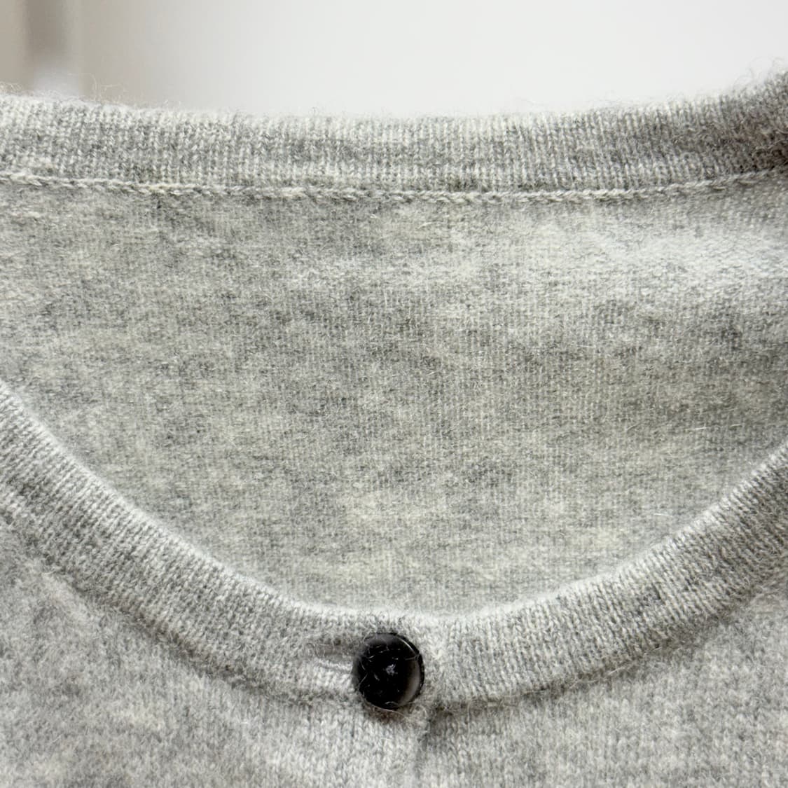 [캐시미어 100%] 유니클로 그레이 가디건 S 상품이미지7