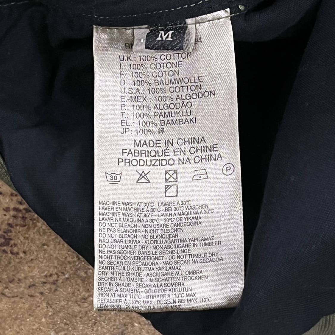 [ 정품/M ] 디젤 밀리터리 야상 자켓 b16 상품이미지6