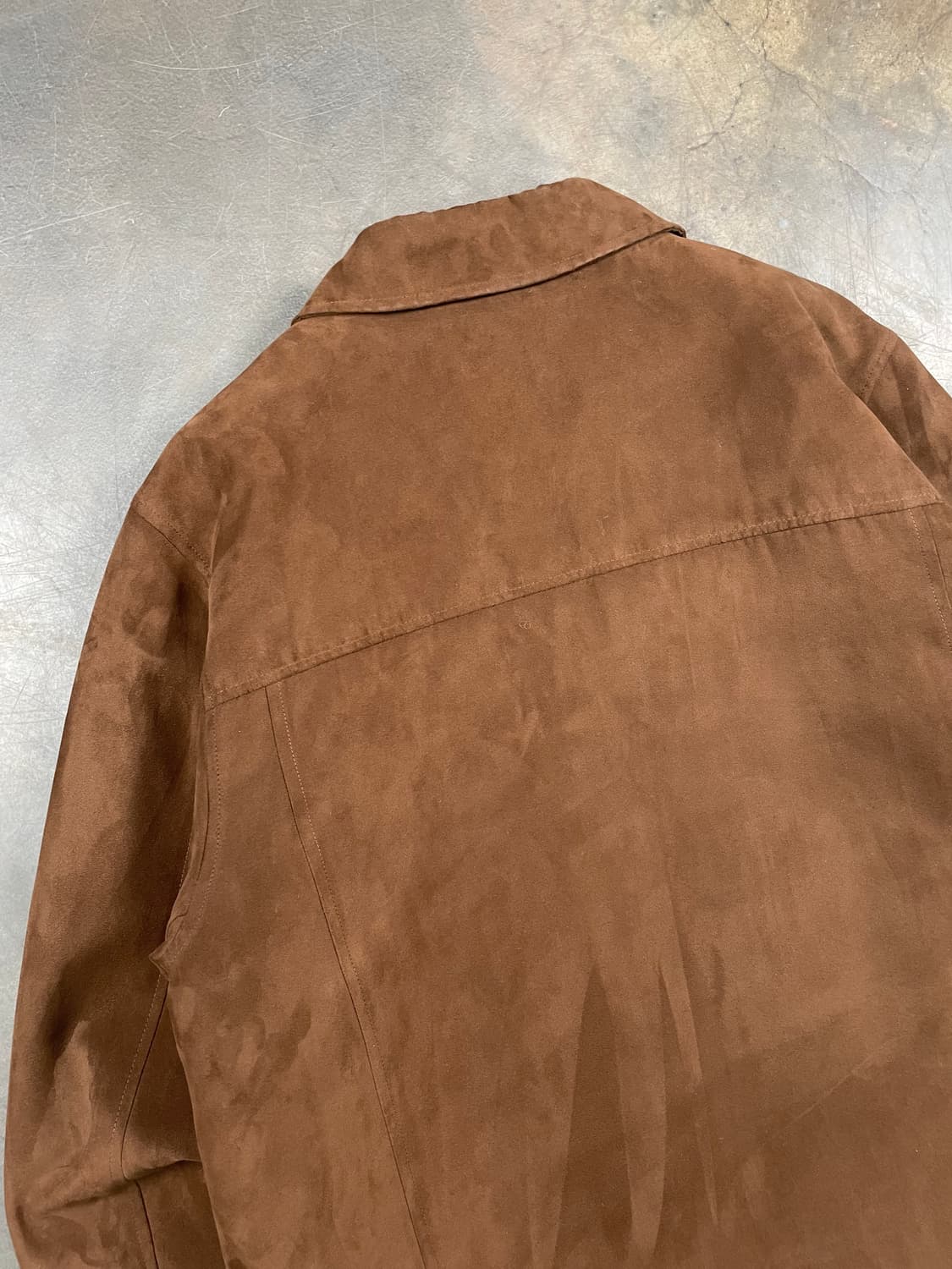 런던포그 스웨이드 블루종 자켓 상품이미지6