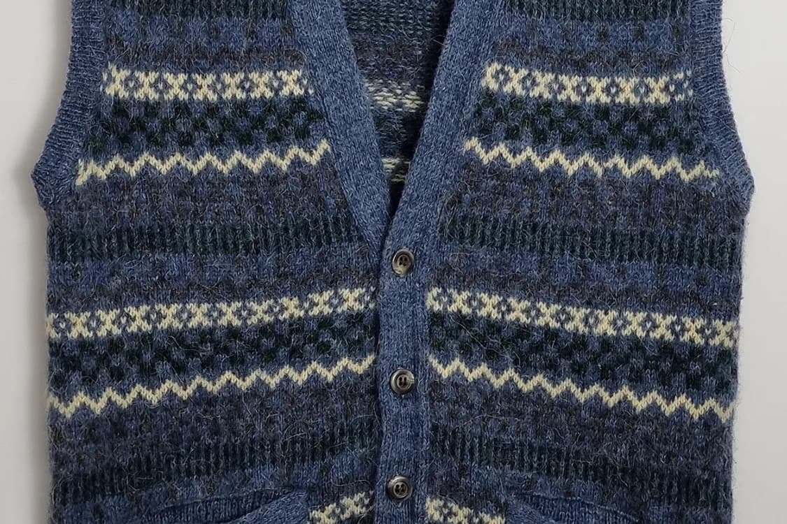 DOBER GATE 레트로 울 베스트 상품이미지4