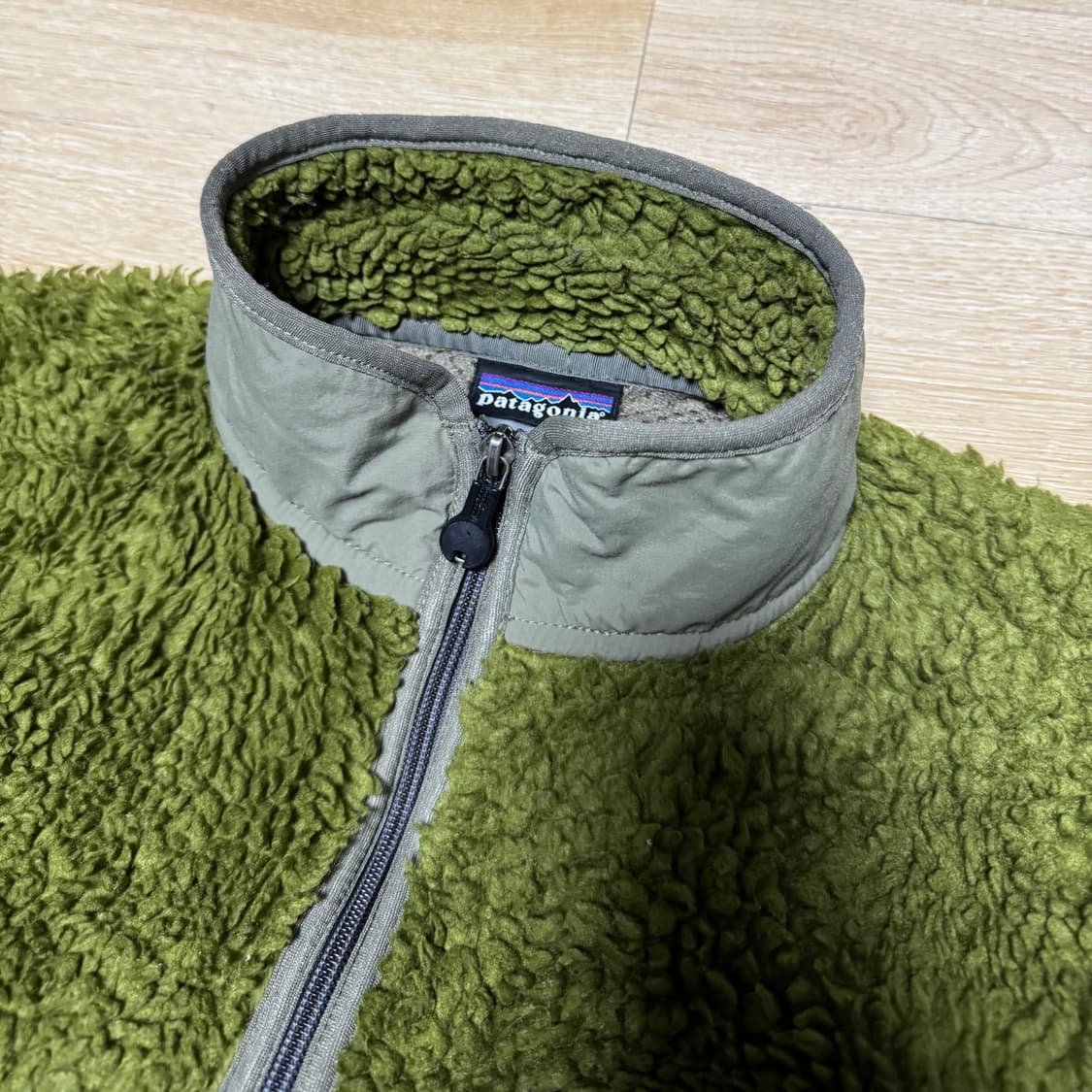 파타고니아 빈티지 딥파일 그린 멕시코 상품이미지2