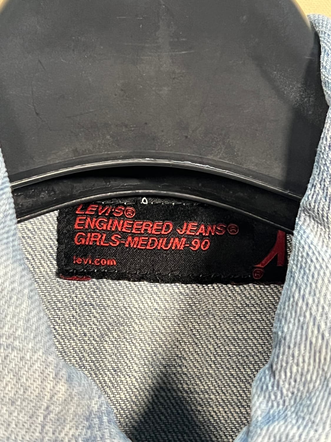 리바이스 엔지니어드 데님 조끼 자켓 처분  상품이미지4