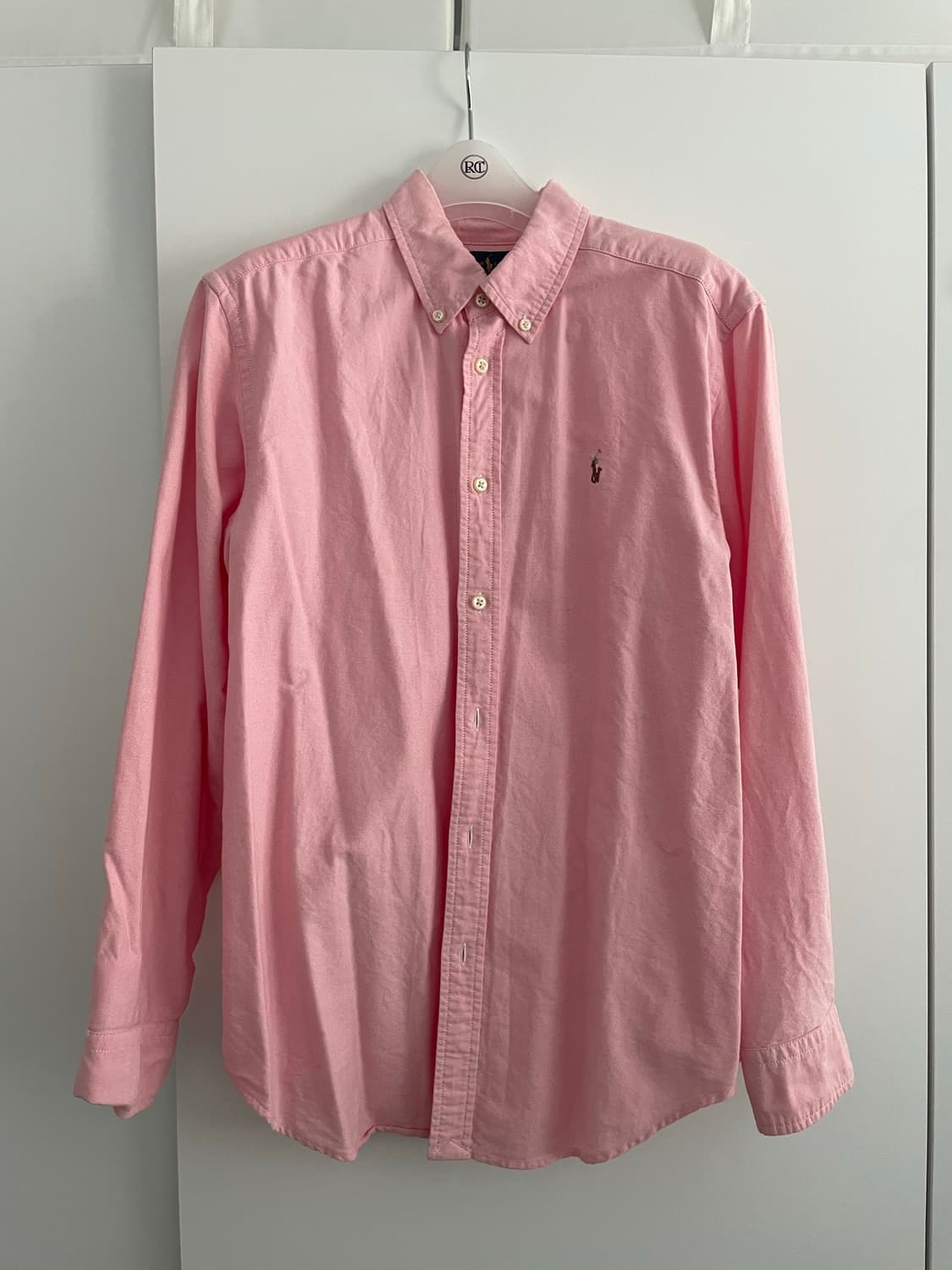 폴로 랄프로렌 핑크 옥스포드 셔츠 상품이미지1
