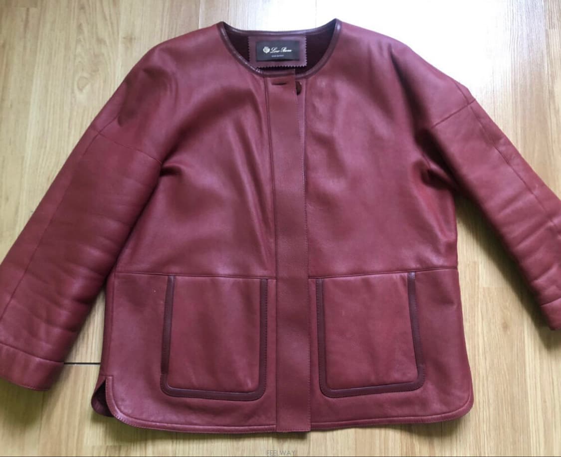 로로 피아나 재킷(시어링-램스킨)46 사이즈-해외발송 상품이미지4