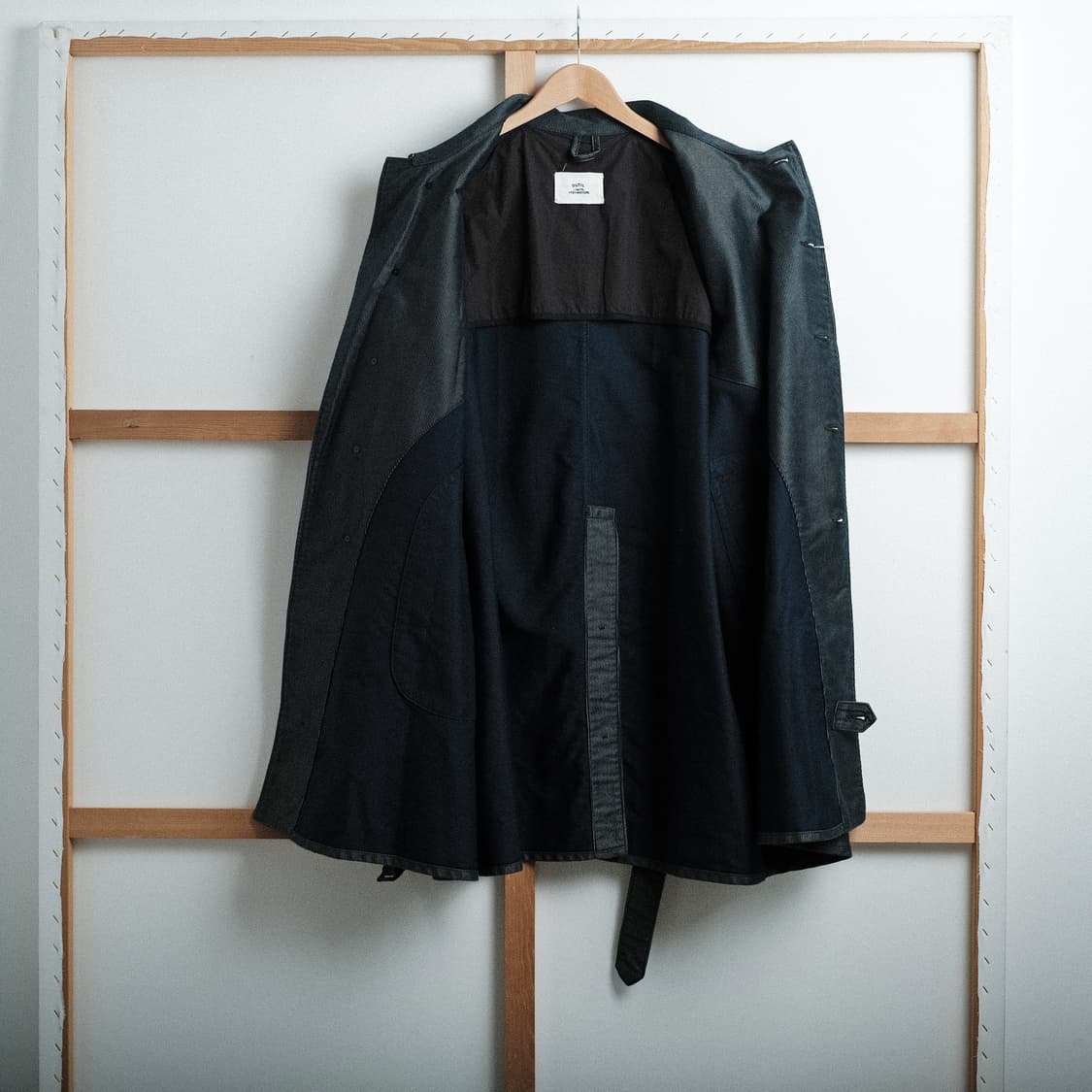 Outil 우티 아비뇽 블랙 인디고 코트 3(105사이즈) 상품이미지10