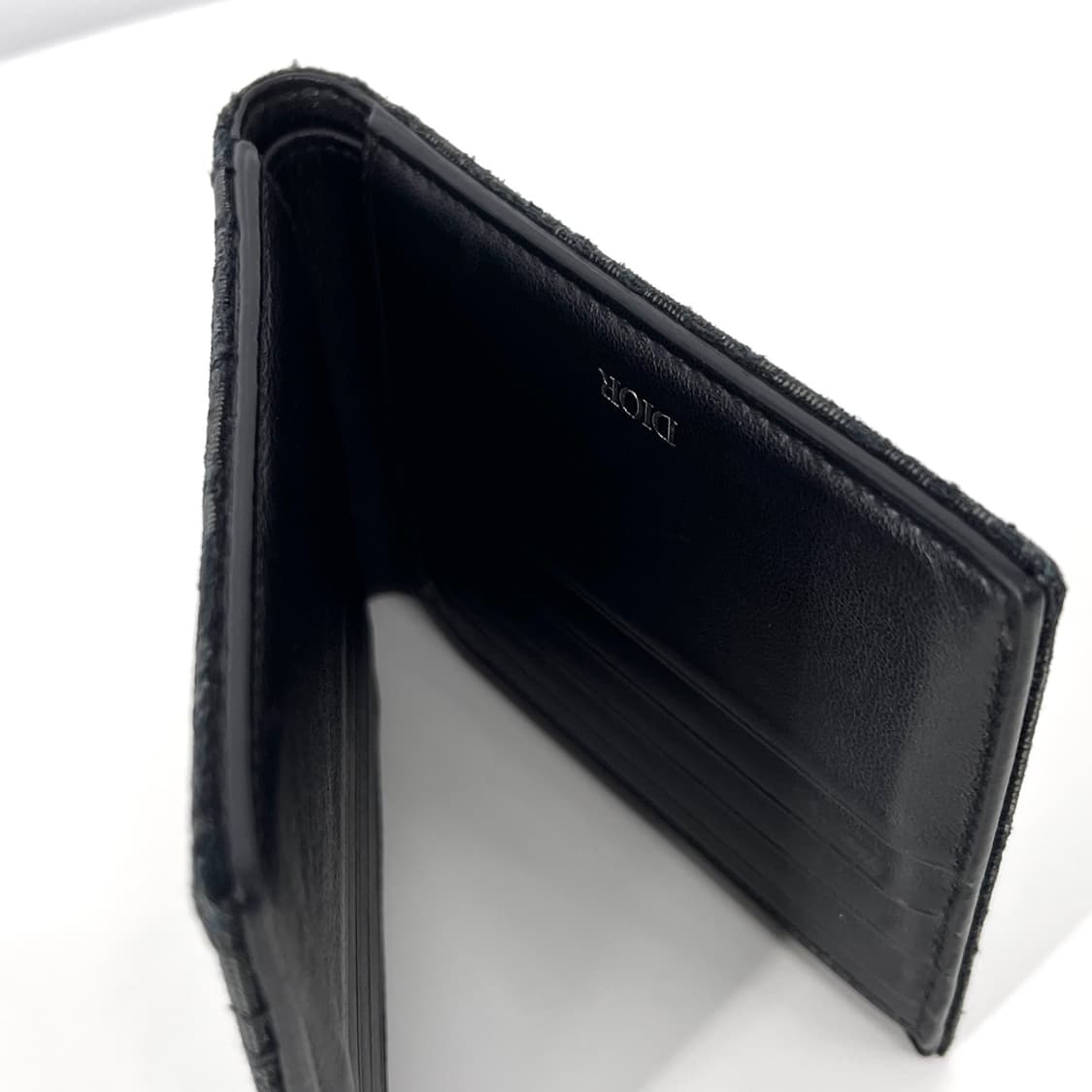 디올 오블리크 자카드 남성 반지갑 블랙 상품이미지6