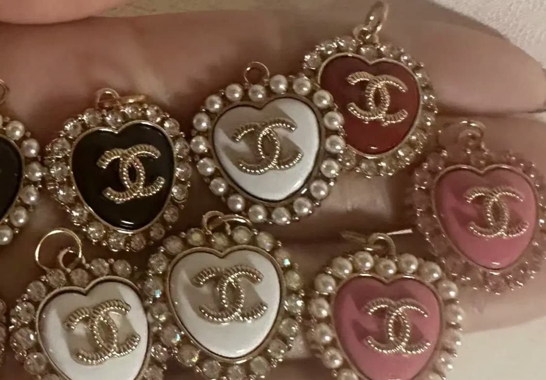 빈티지 샤넬 업사이클링 팬던트 상품이미지3