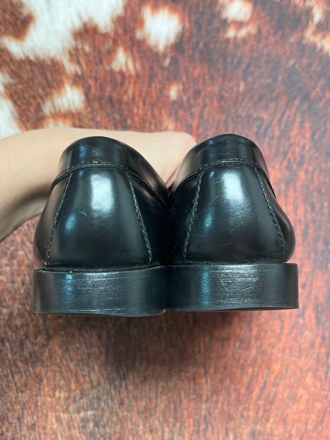 [7.5d] G.H.BASS 바스 위준 라슨 페니로퍼 블랙 상품이미지3