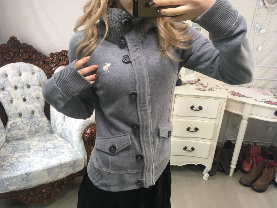 Abercrombie & Fitch 아베크롬비 니트 가디건 상품이미지5