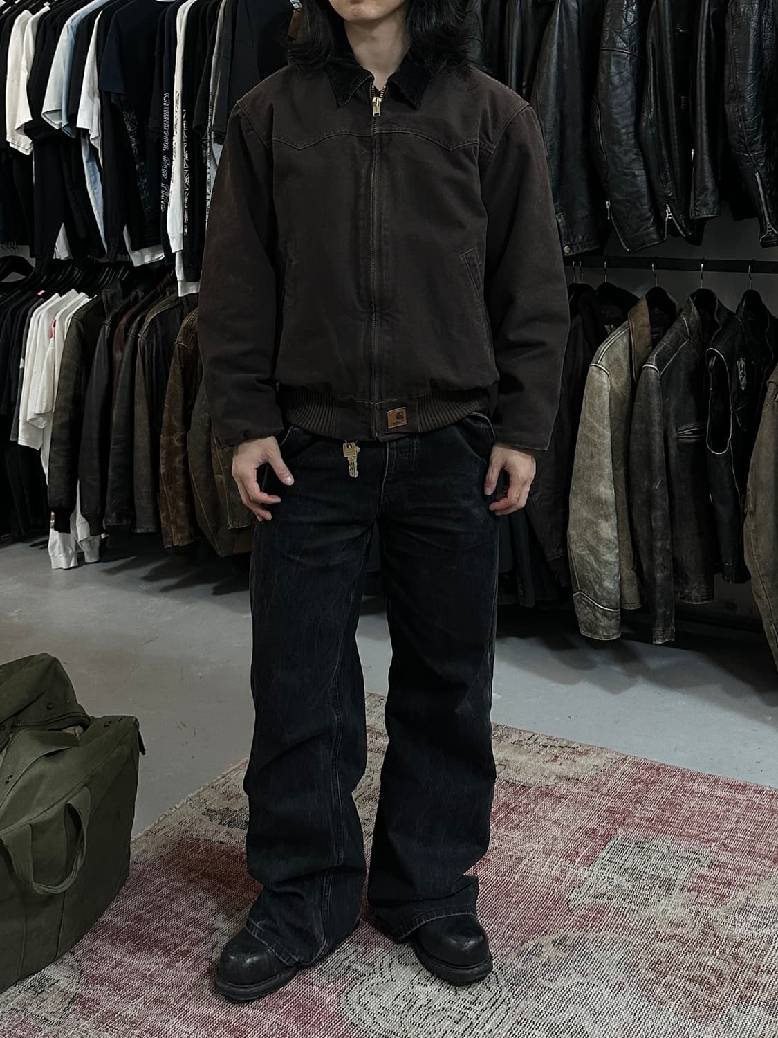 OG 칼하트 J14 산타페 자켓 칼하트 DKB 디트로이트 상품이미지3