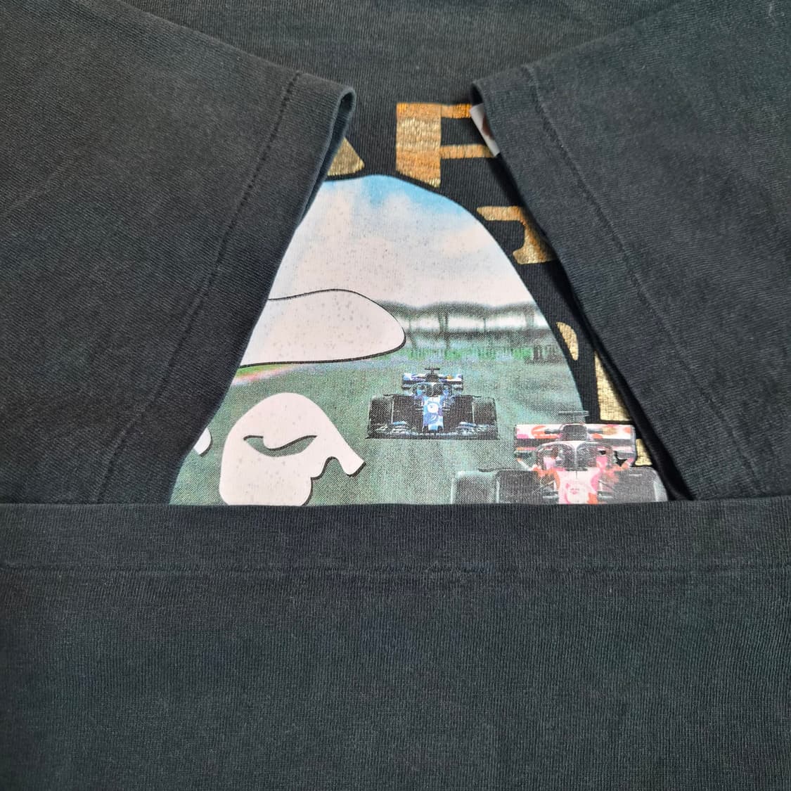 19FW Bape X F1 Formula 반팔티 상품이미지10