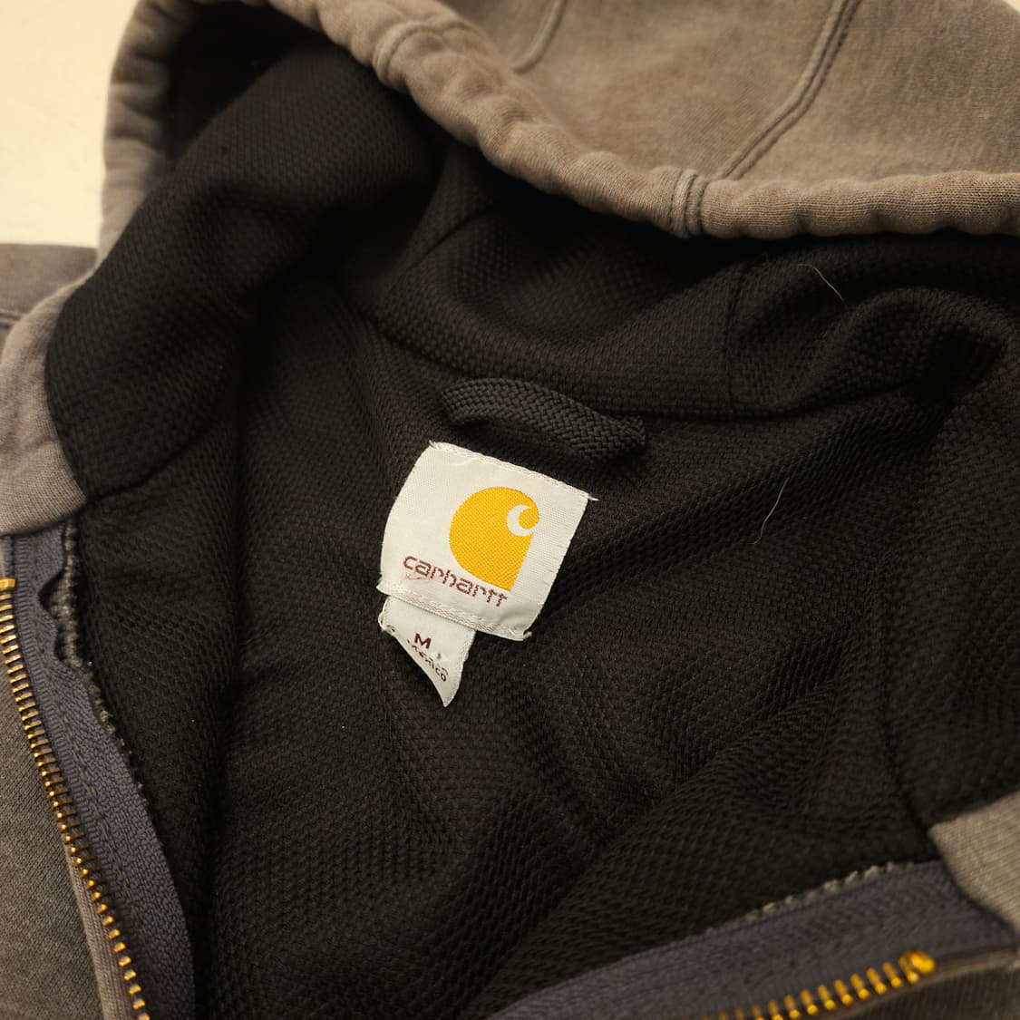 칼하트 페이딩 써멀 후드 집업 상품이미지6