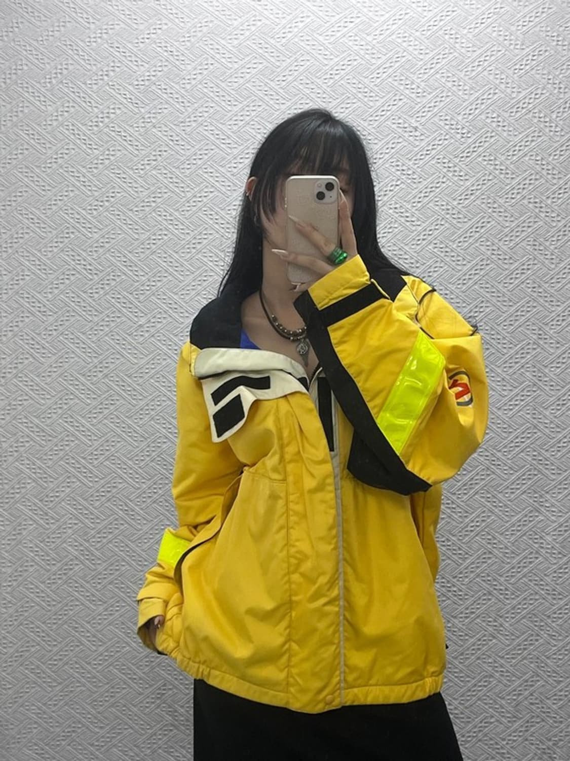 노티카 90's 올드스쿨 레트로 테크웨어 바람막이 자켓 L C08448 상품이미지1