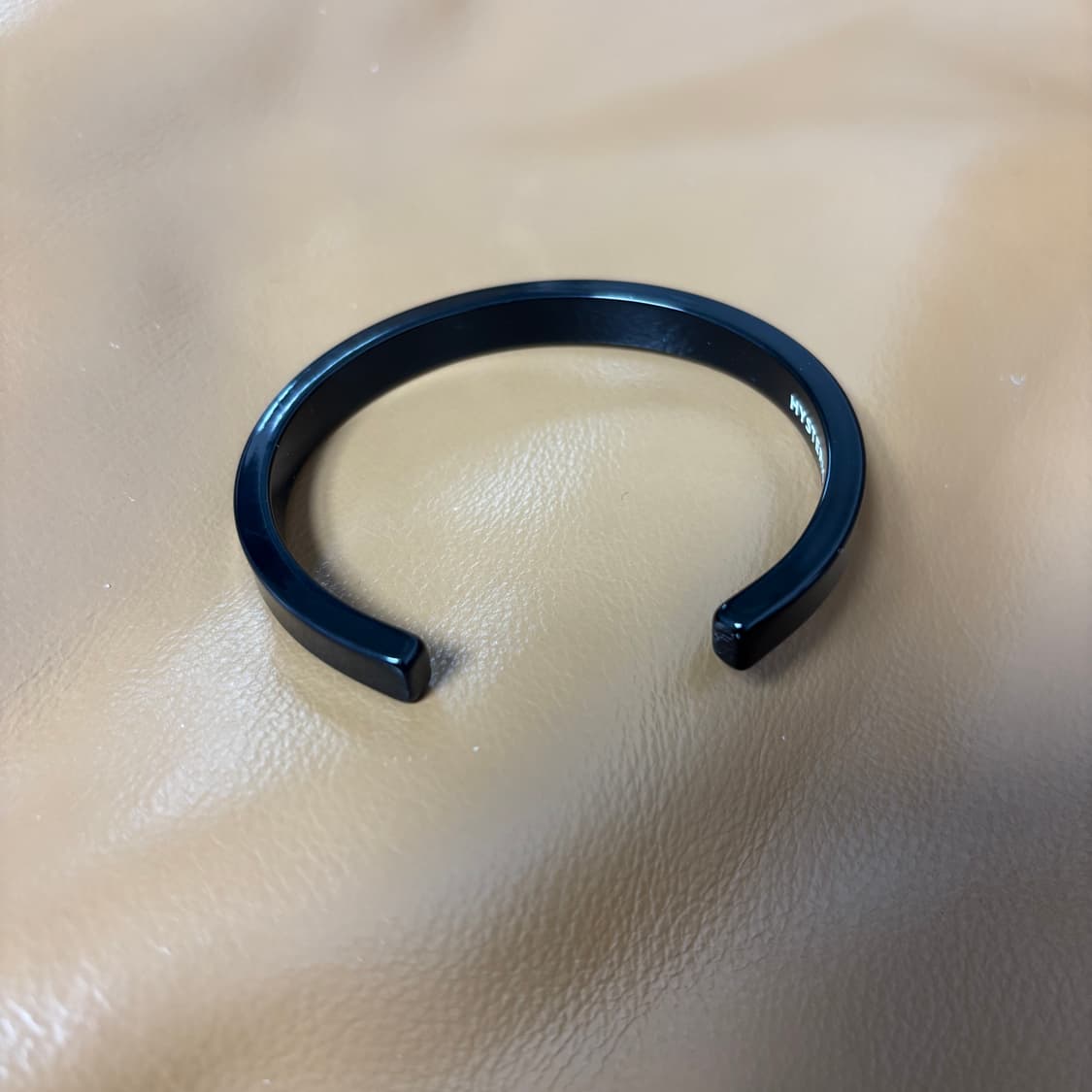 히스테릭글래머 메세지 뱅글 팔찌 블랙 상품이미지6