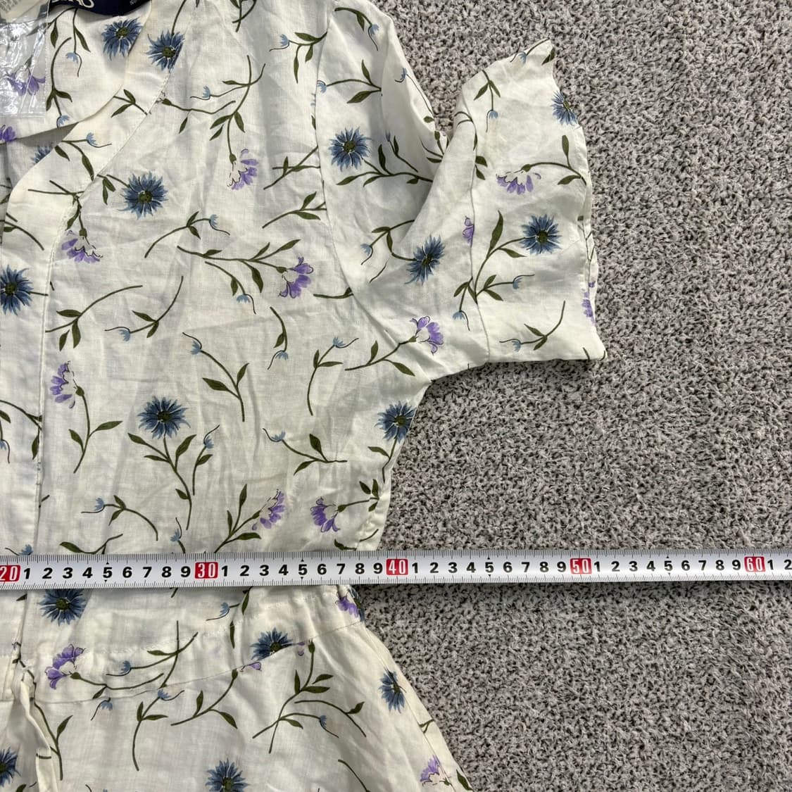 S 새상품 스파오 꽃무늬 반팔 원피스 0409J 상품이미지6