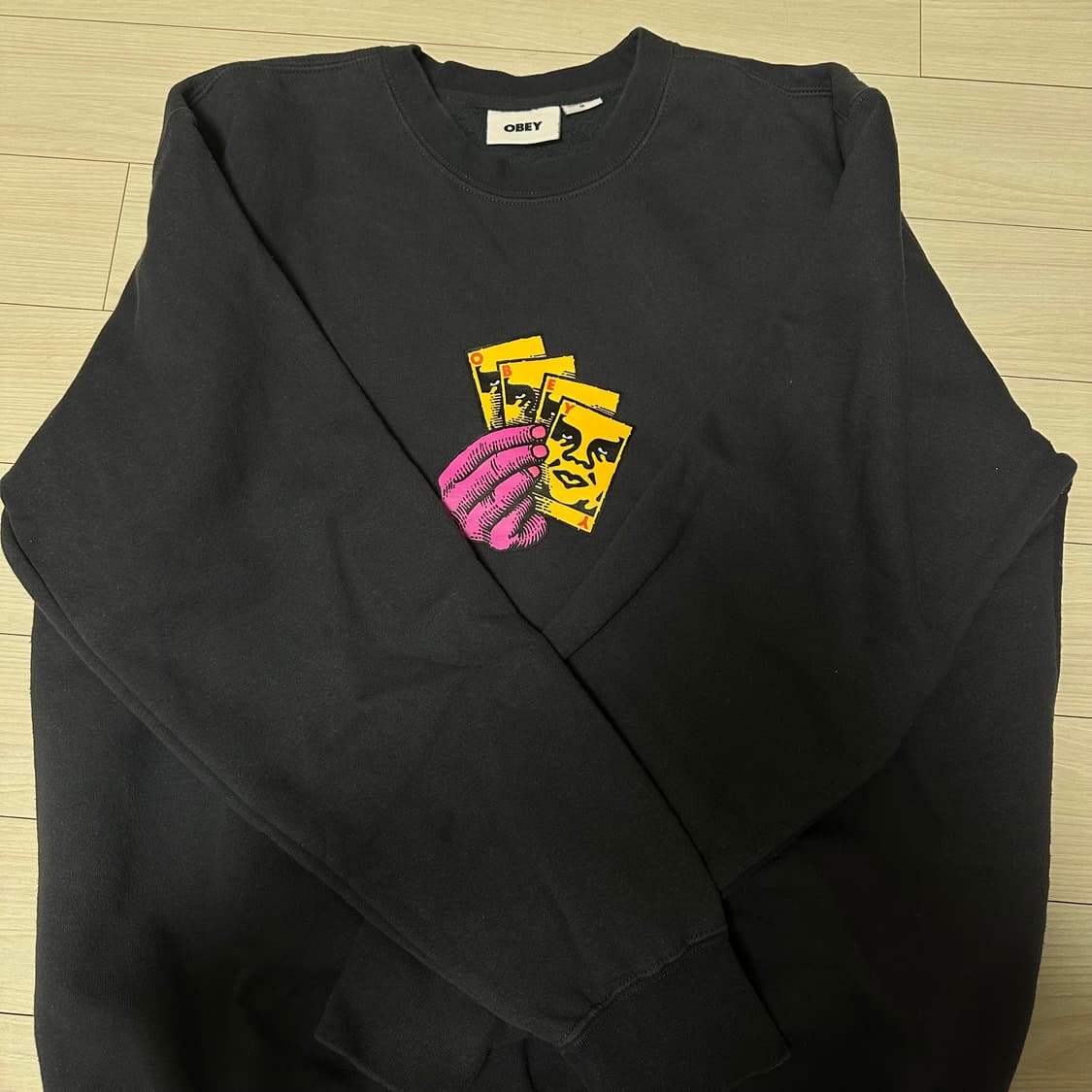 오베이 맨투맨 상품이미지2