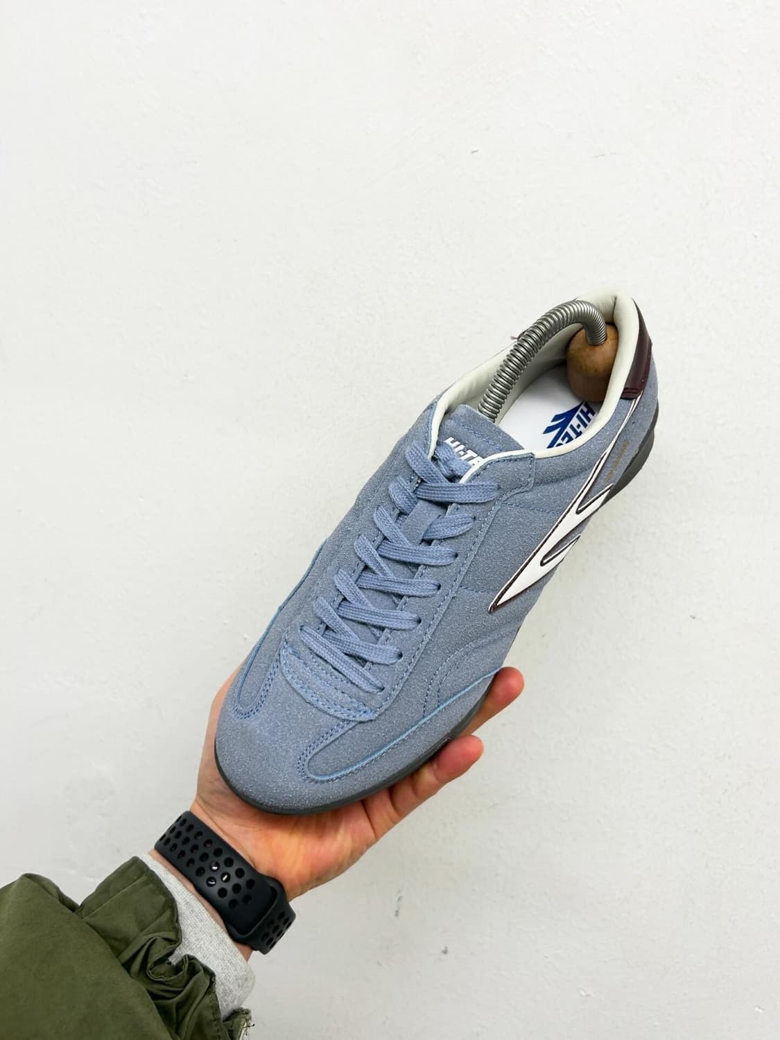 하이텍 프로 스쿼시 스웨이드 운동화 블루 245 상품이미지3