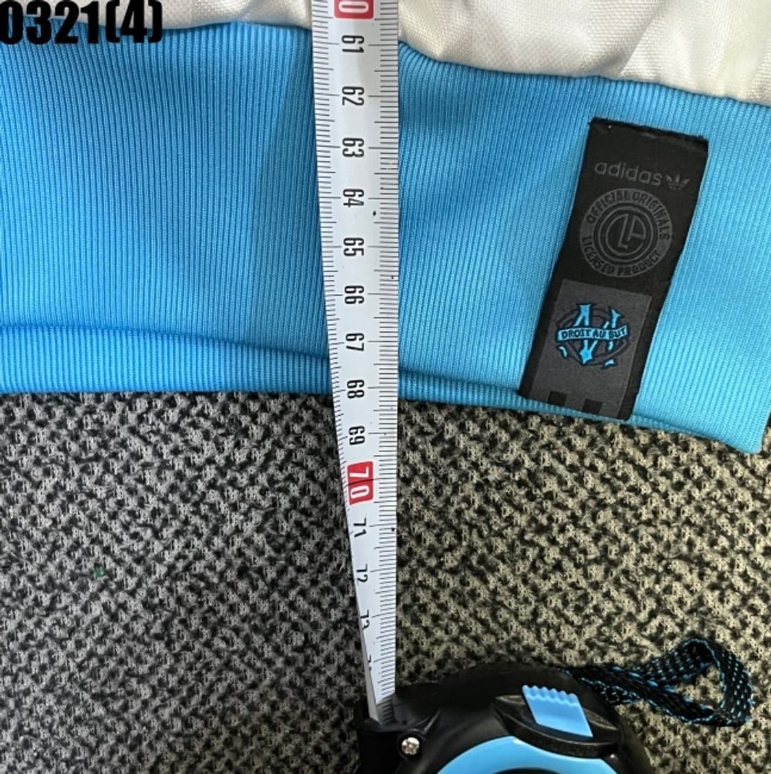 90 아디다스 올림픽 마르세유 트랙탑 져지 집업 자켓 0321(4) 상품이미지7