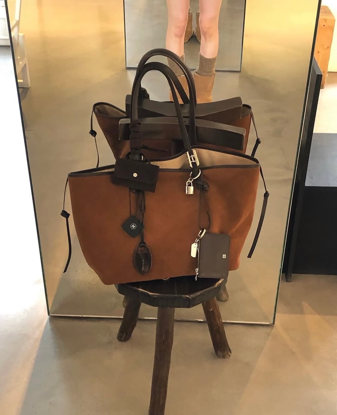 [714center]TOTTI BAG(SUEDE TAN) 상품이미지5