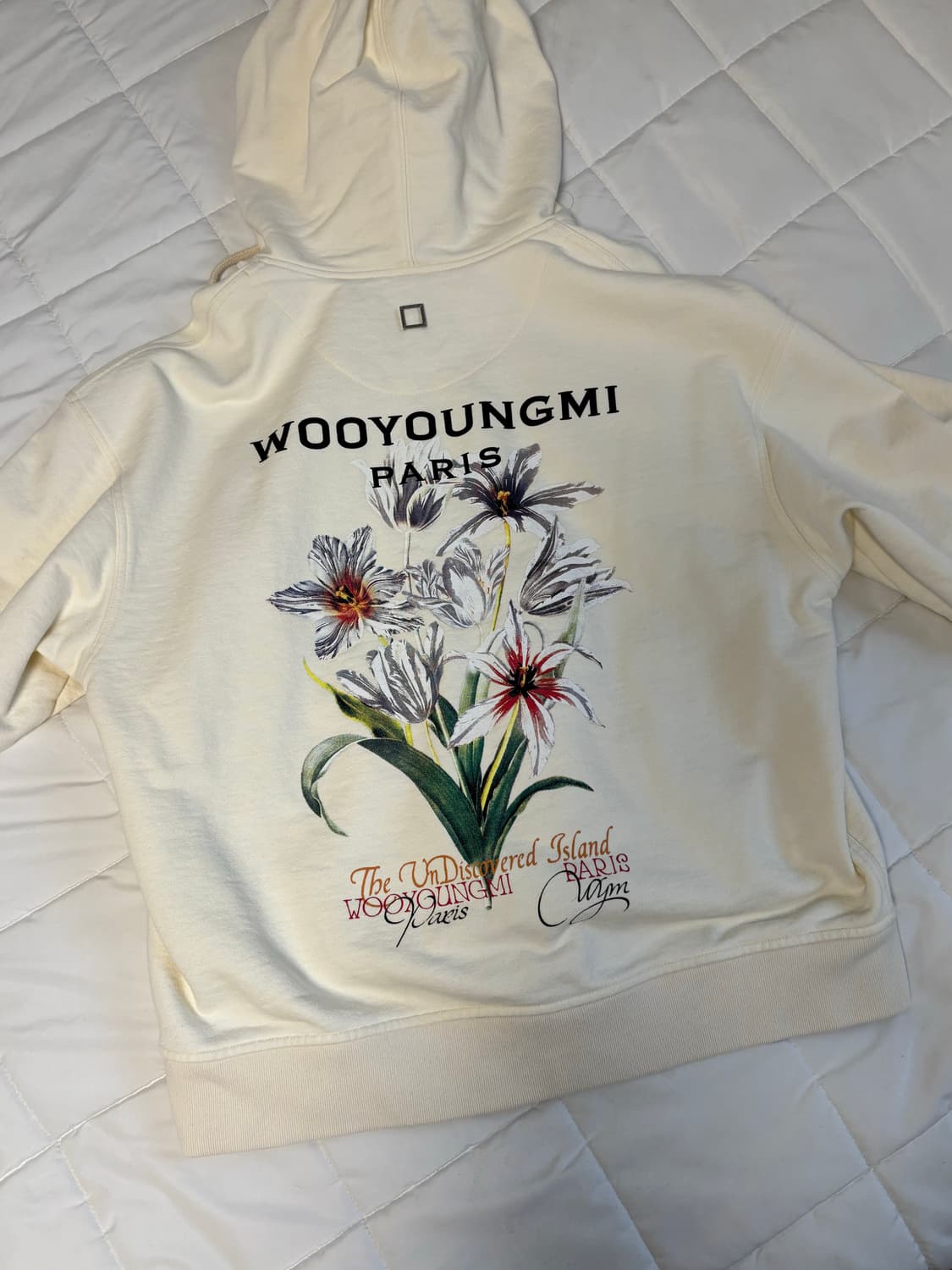 우영미 플라워 후드티 상품이미지3