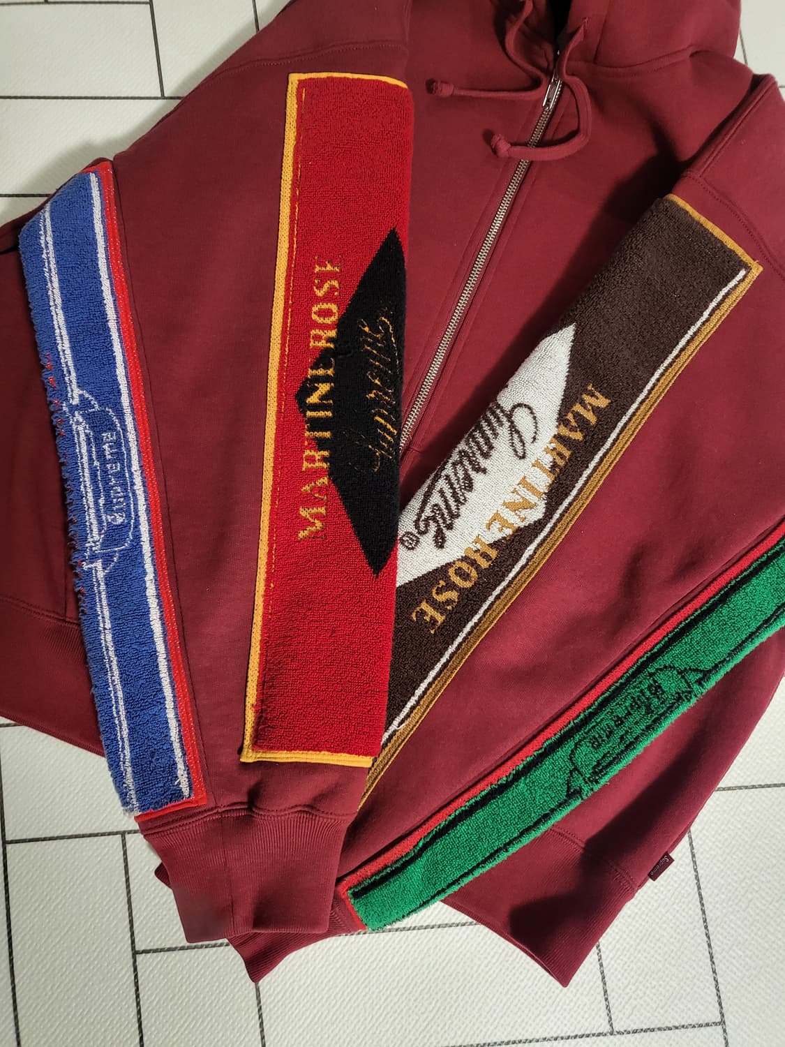 슈프림 x 마틴로즈 후드 집업 아카이브 상품이미지4