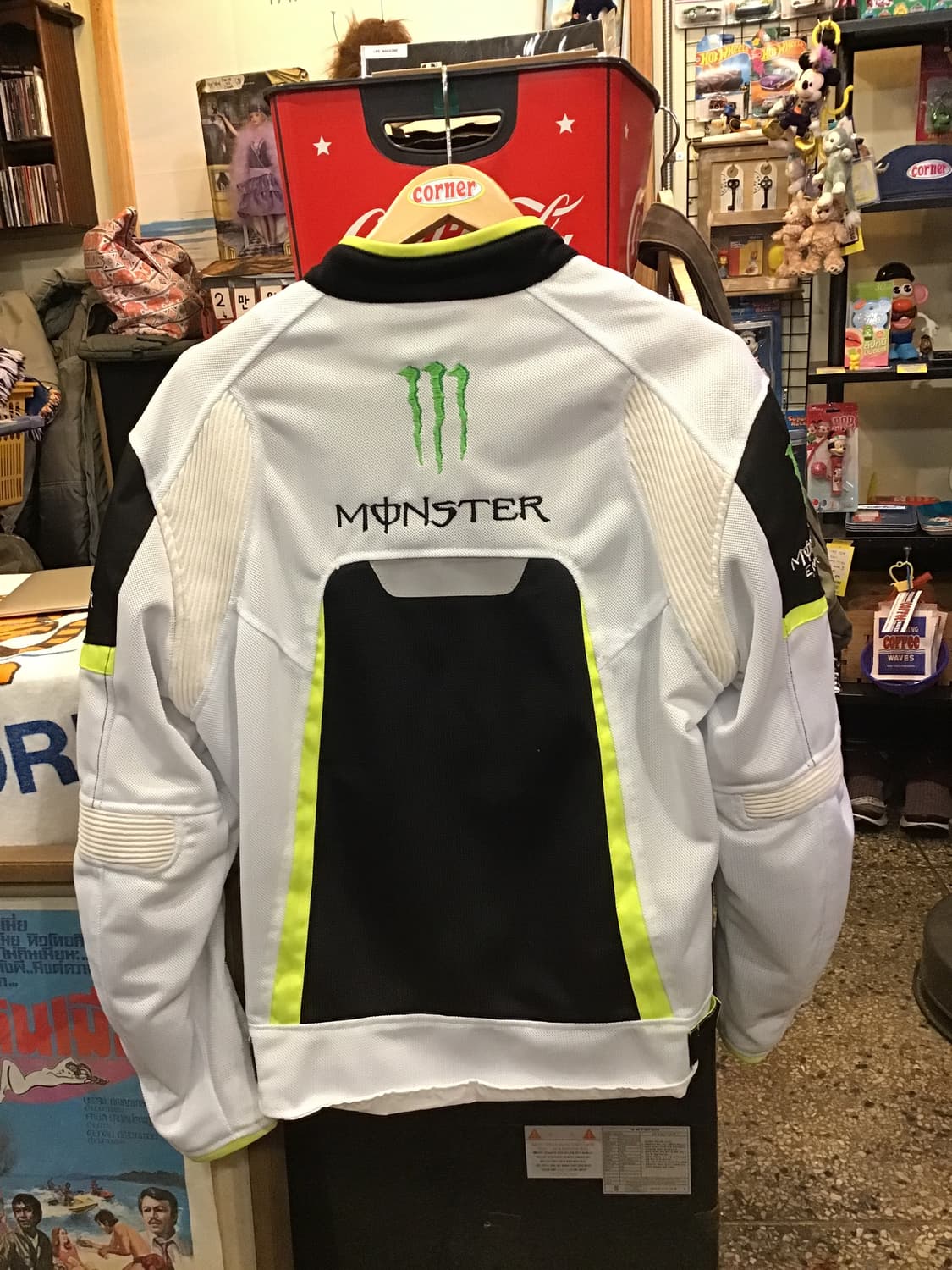  몬스터에너지 오토바이 레이싱 자켓 (XL) 상품이미지3