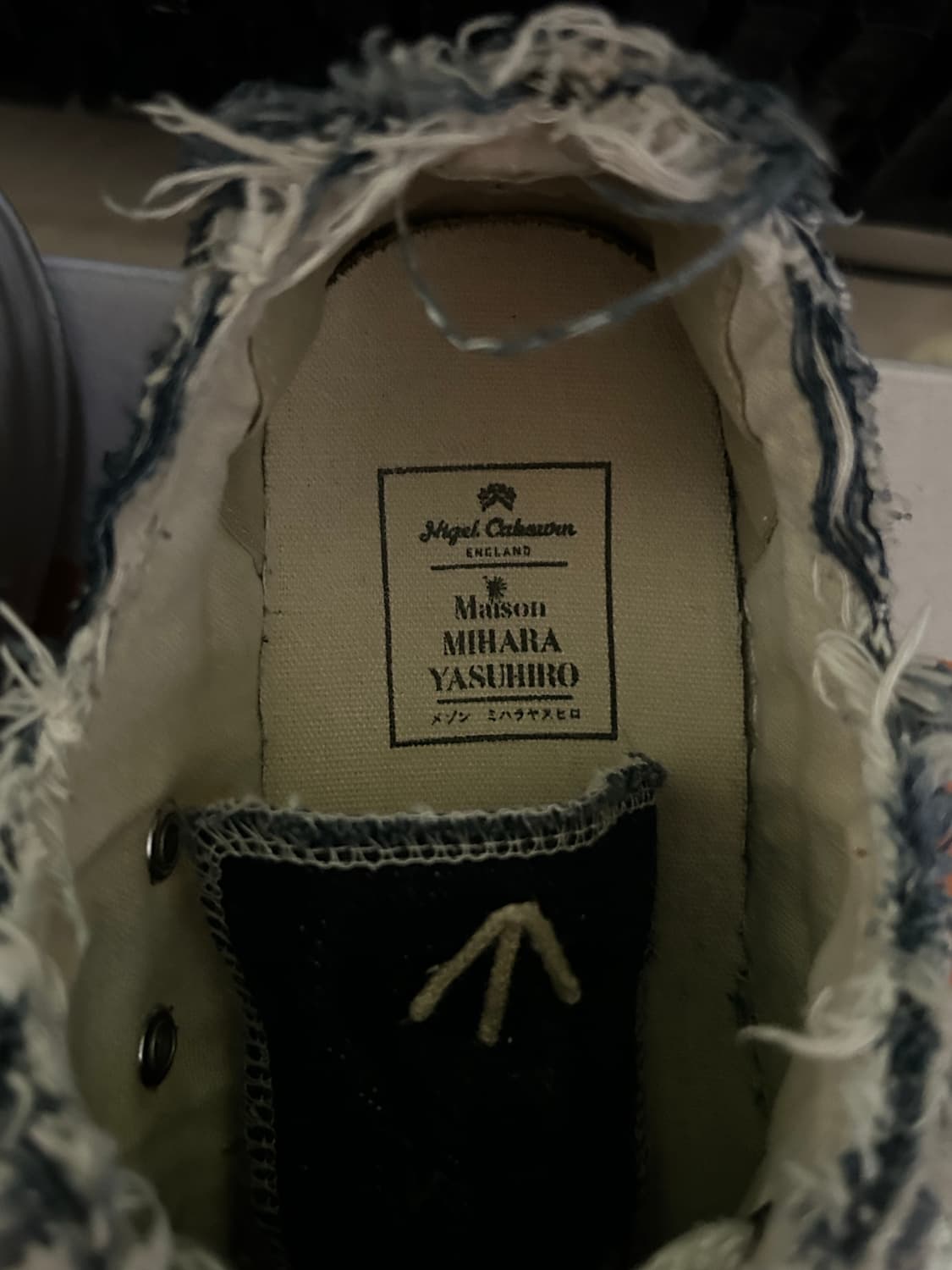 42 미하라 야스히로 X 나이젤 카본 데님 로우  상품이미지9