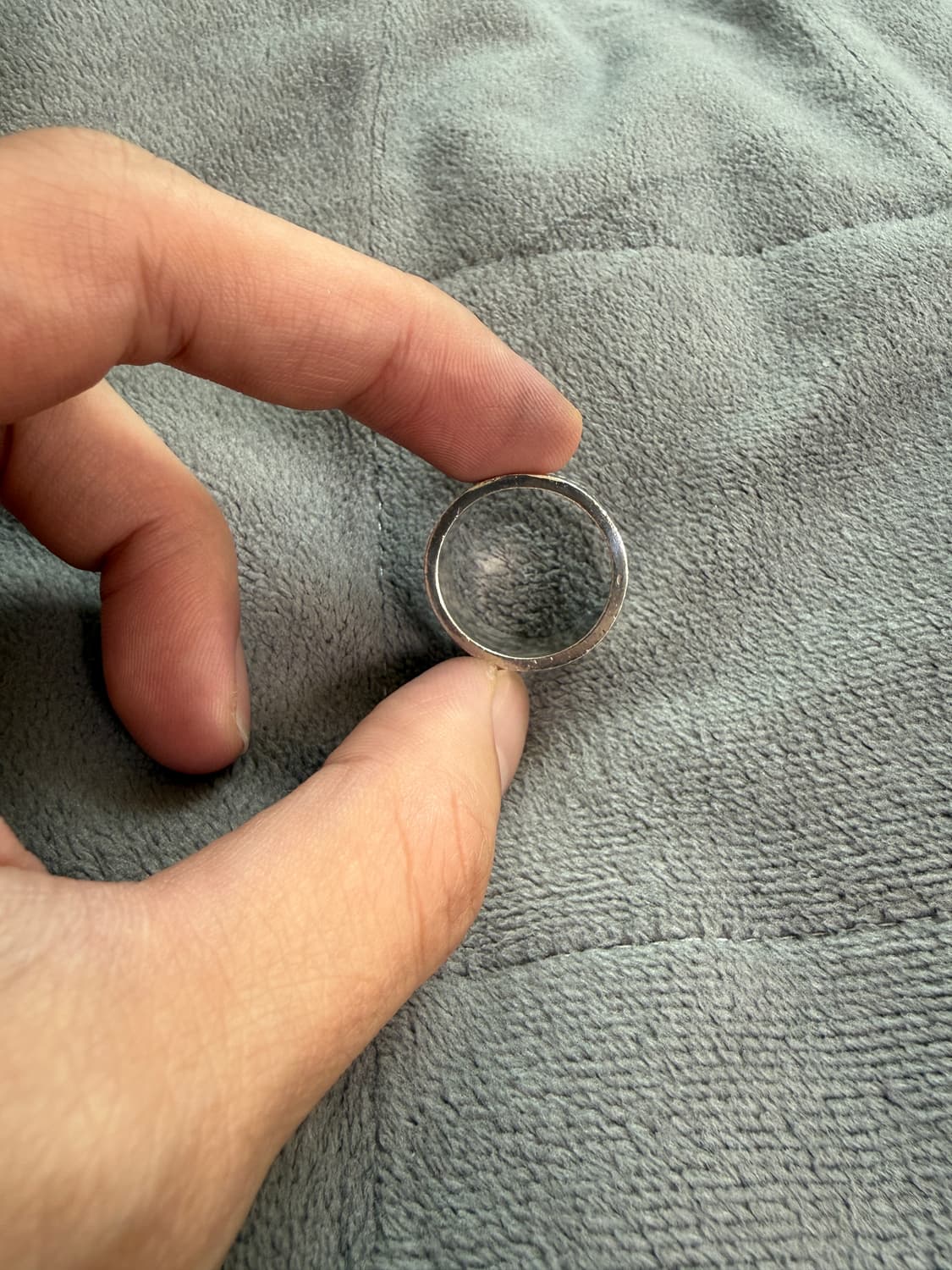 구찌 고스트 링 실버 12mm 상품이미지7