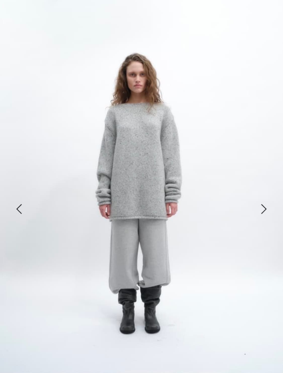 리포스 니트 MOHAIR CREW NECK KNIT 상품이미지1