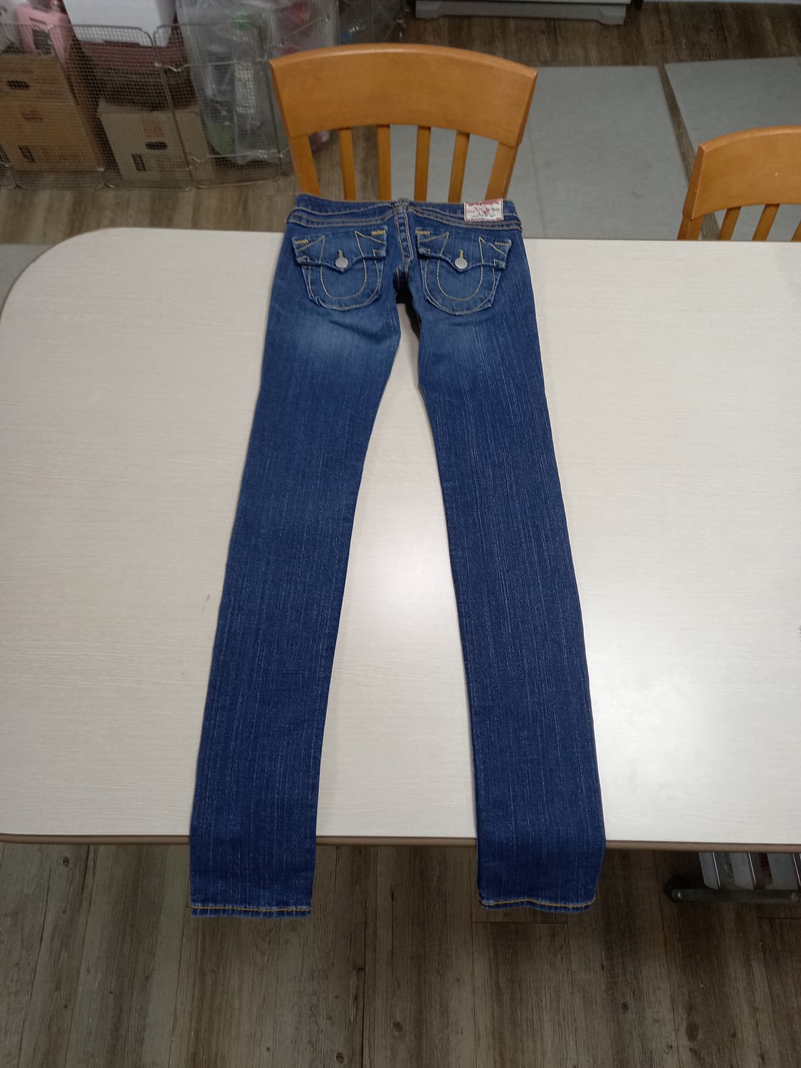 25 트루릴리젼 USA 골반 워싱 스판 슬림일자진 25-296 상품이미지2