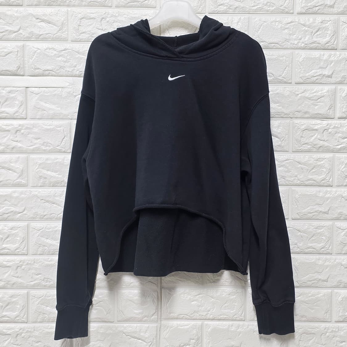 택포) 나이키 크롭 후드티 M 상품이미지1