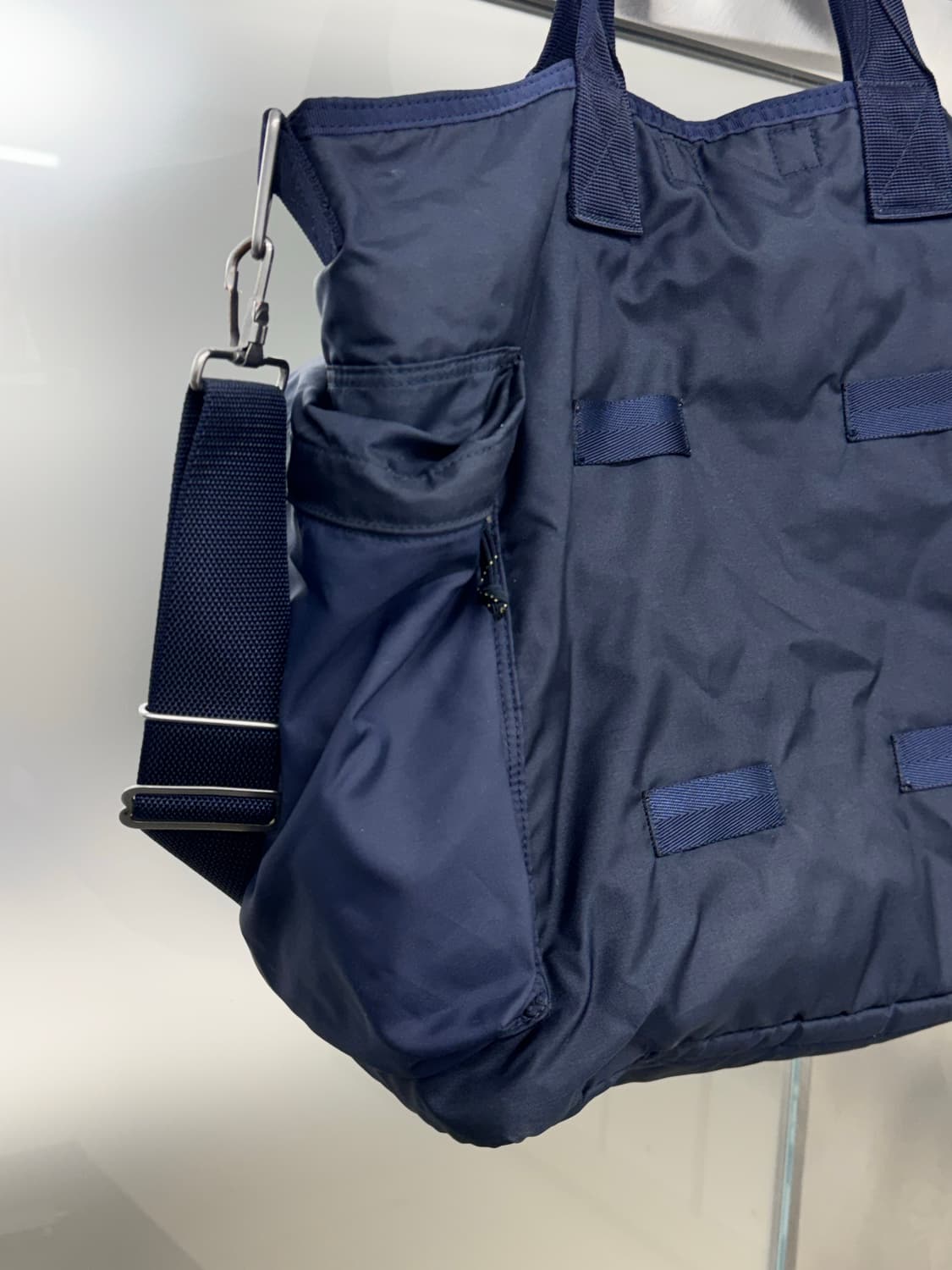 포터 포스 투웨이 토트백 네이비 블루 상품이미지5