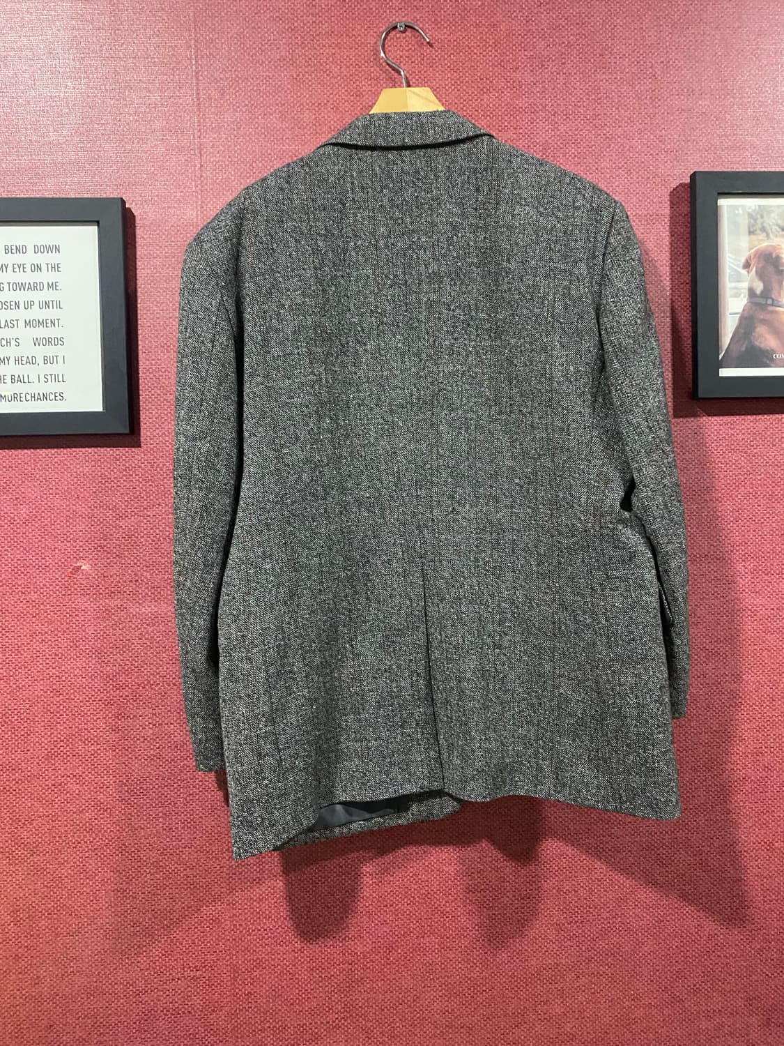 FULL MARK 헤링본 남성 자켓 상품이미지3