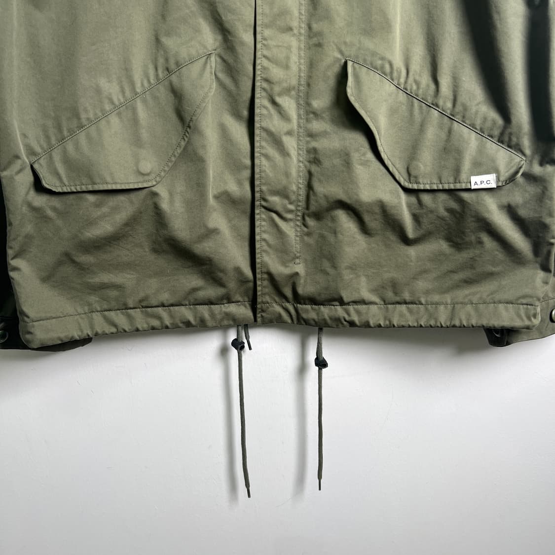 A.P.C 아페쎄 카키 블루종 밀리테어 자켓 L 상품이미지5