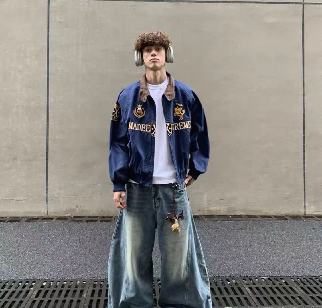 자수 빈티지무드 자켓  상품이미지3